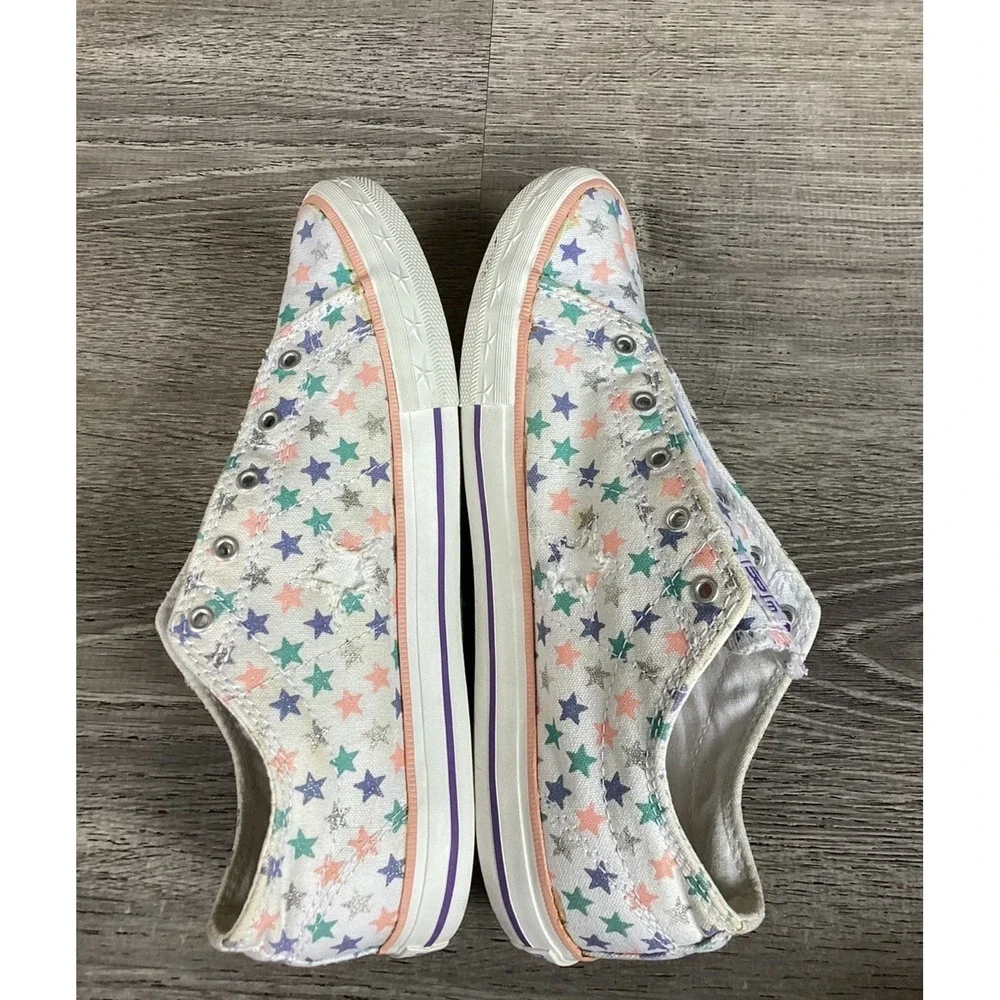 Converse Youth Size 6 Slip On Shoes Girls One Star Sneakers Stars 614979FT
